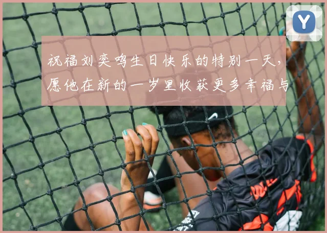 祝福刘奕鸣生日快乐的特别一天，愿他在新的一岁里收获更多幸福与成功